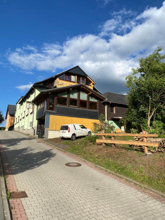 Ruhige Ferienwohnung Dreihansen Lossnitz Kültér fotó